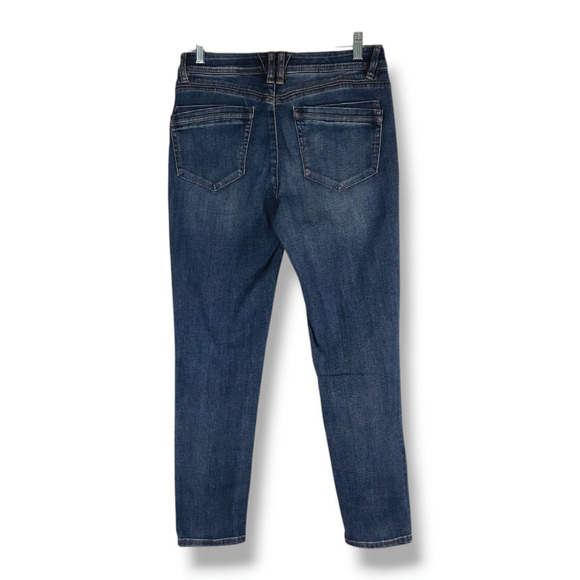 EUC Democracy Ab Technology Distressed High Rise Skinny Ankle Jeans Sz. 8x28 - Picture 3 of 9